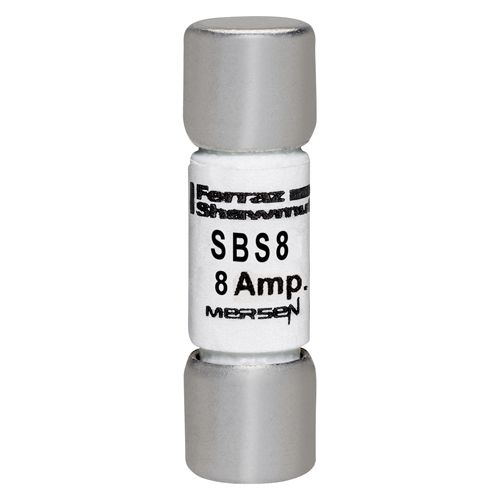 SBS8 - Fuse 600V 8A Fast-Acting Midget SBS Series